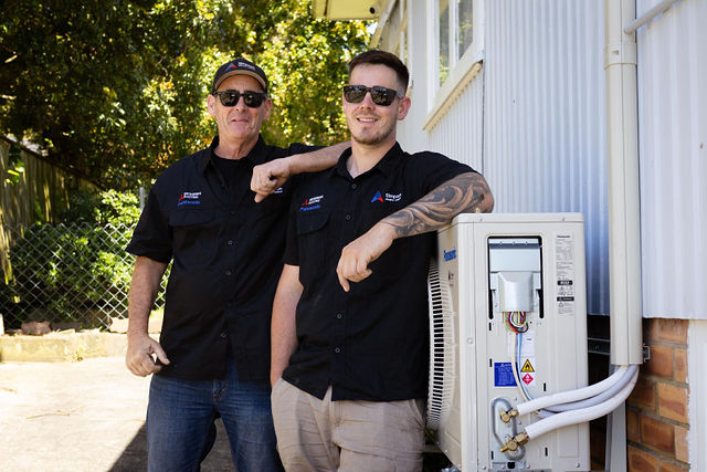 Simpson Climate Control team on-site installation in Auckland